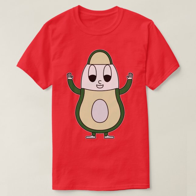 Camiseta Huevo aguacate (1) (Diseño del anverso)
