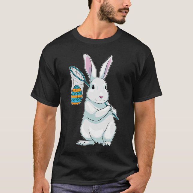 Camiseta Huevo Bunny Easter Fisher Easter (Anverso)
