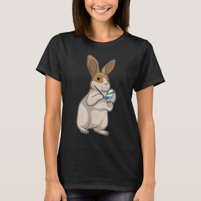 Camiseta Huevo Bunny Easter Painter Easter (Anverso)