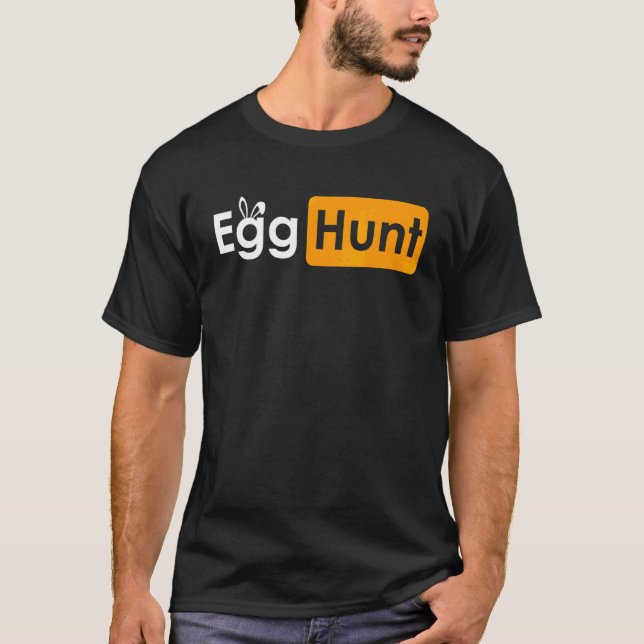 Camiseta Huevo Caza Semana Santa Meme Sarcástico Humor para (Anverso)