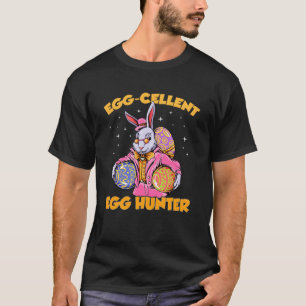 Camiseta Huevo Cellent Egg Hunter Bunny Easter Day For Boys