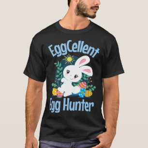 Camiseta Huevo Cellent Hugo Hunter Cute Easter Bunny Eggs C