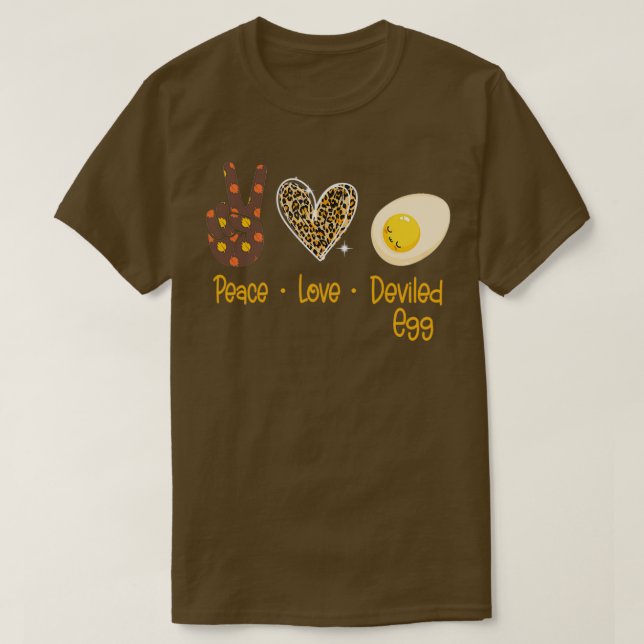 Camiseta Huevo de amor por la paz (Diseño del anverso)