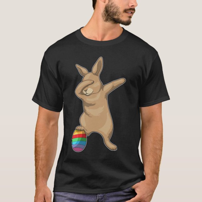 Camiseta Huevo de Bunny Easter de Pascua Hip Hop (Anverso)