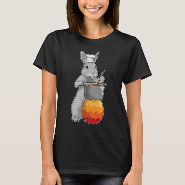 Camiseta Huevo de Bunny Easter Easter Chef (Anverso)