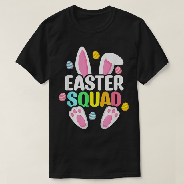 Camiseta Huevo de conejito del Día de Pascua (Diseño del anverso)