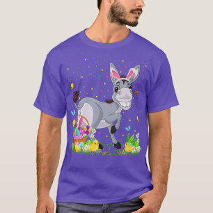 Camiseta Huevo de conejo de burro de Pascua