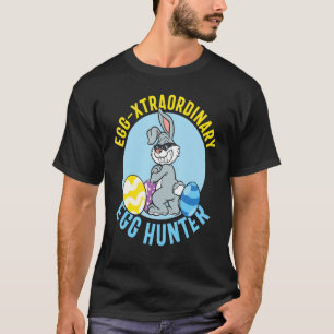 Camiseta Huevo de conejo lindo Xtraordinario Huevos de caza
