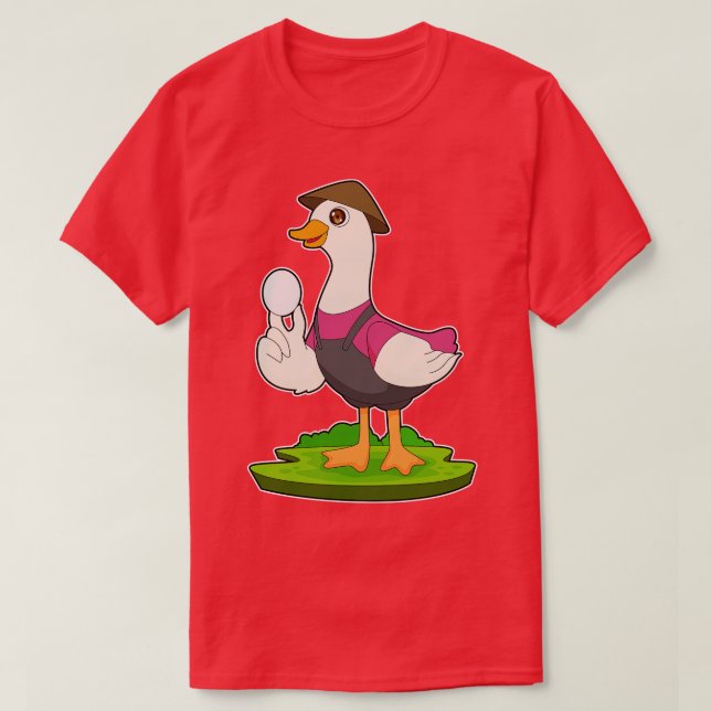 Camiseta Huevo de Duck Farmer (Diseño del anverso)
