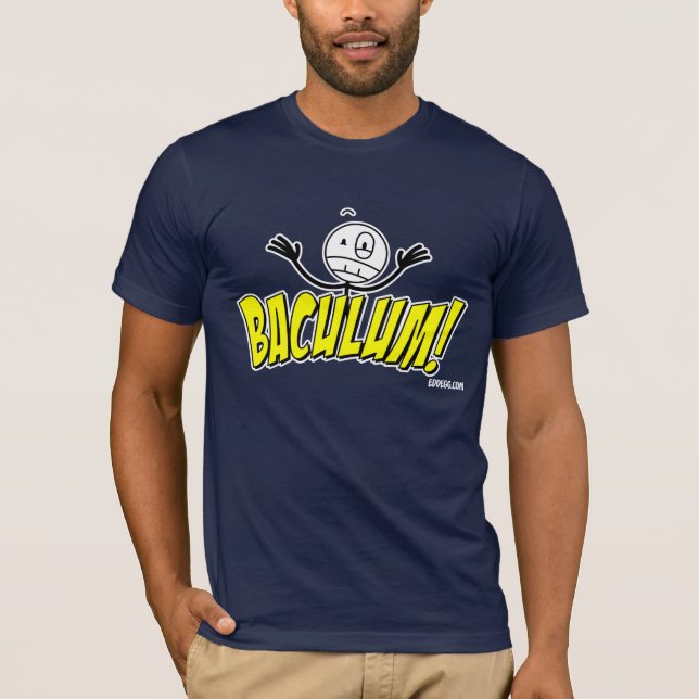 Camiseta ¡Huevo de Edd - BACULUM! (Anverso)
