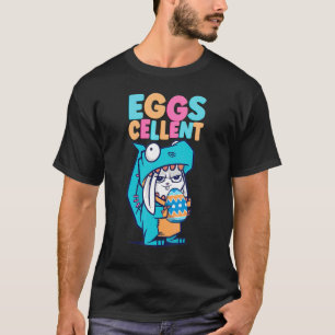 Camiseta Huevo de Huevo dulce conejillo de dinosaurio Huevo