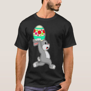 Camiseta Huevo de huevos de pascua de la Pascua de Rabbit