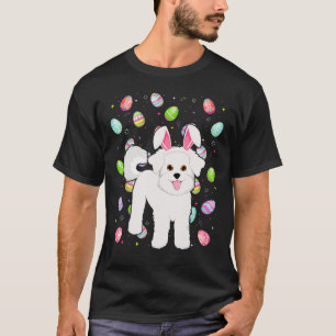 Camiseta Huevo de Pascua Bichon Frise Dog Huevo de Pascua