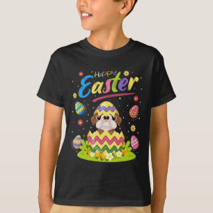 Camiseta Huevo de Pascua: Bulldog americano feliz Pascua