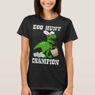 Camiseta HUEVO DE Pascua CHAMPION T Rex Dinosaur Bunny Funn