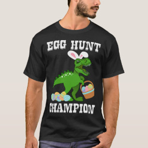 Camiseta HUEVO DE Pascua CHAMPION T Rex Dinosaur Bunny Funn