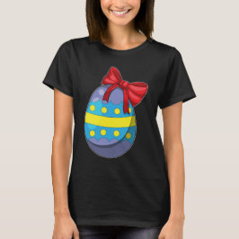 Camiseta huevo de Pascua cinta de Pascua