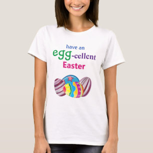 Camiseta Huevo de Pascua colorido