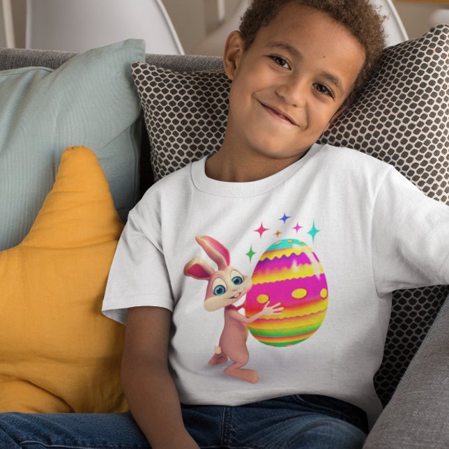 Camiseta Huevo de Pascua colorido Tapón De Pascua Diversión (Subido por el creador)