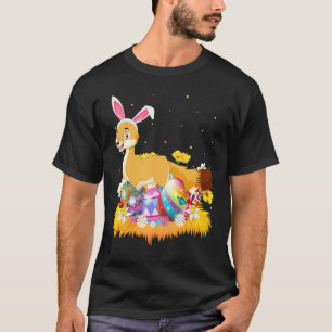 Camiseta Huevo de Pascua Cute Fennec Fox Easter Sunday