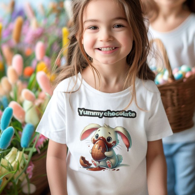 Camiseta Huevo de Pascua de chocolate delicioso (Subido por el creador)