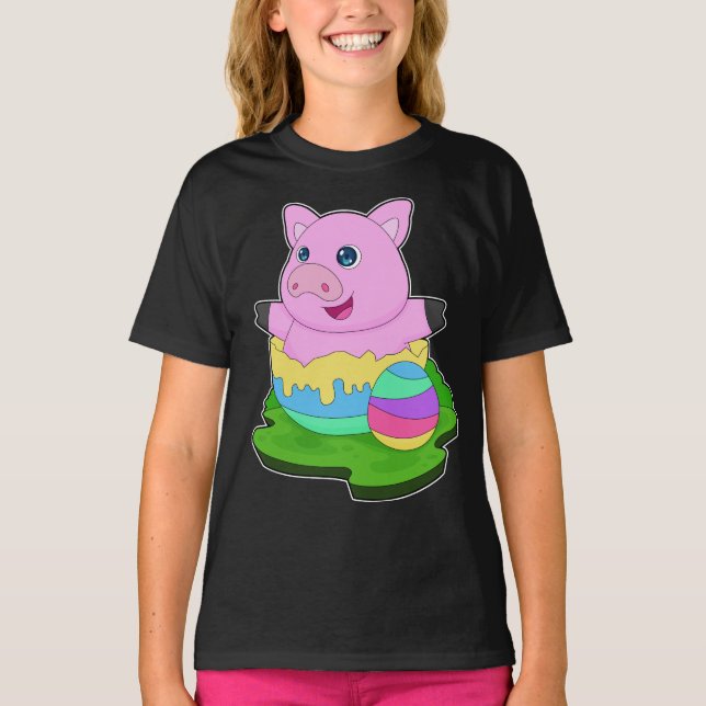 Camiseta Huevo de Pascua de Pascua (Anverso)