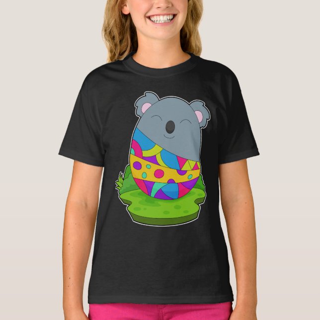 Camiseta Huevo de Pascua de Pascua de Koala (Anverso)