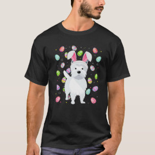 Camiseta Huevo de Pascua de Perro Westie Lover Funny Westie