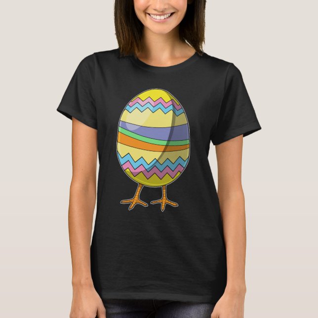 Camiseta Huevo de Pascua de pollito (Anverso)