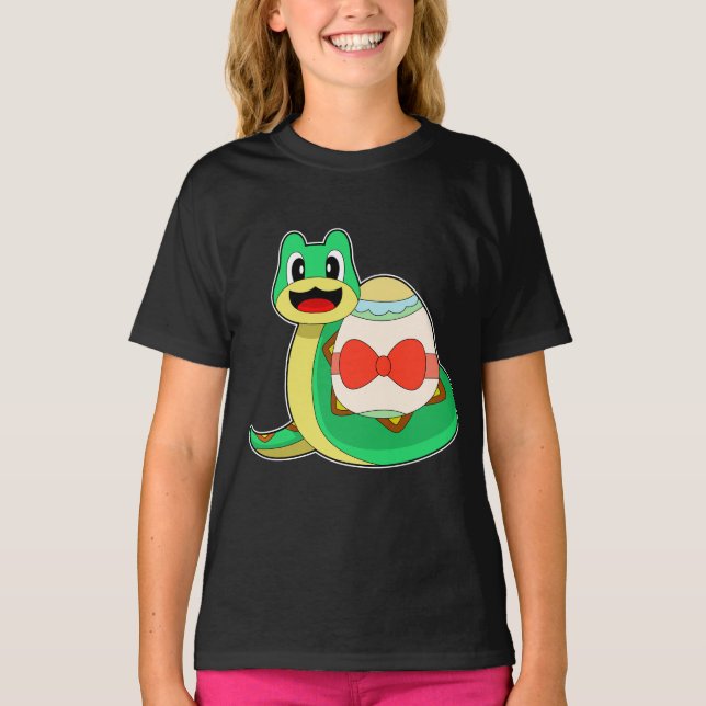 Camiseta Huevo de pascua de serpiente (Anverso)