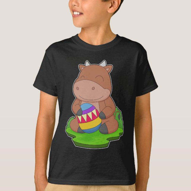 Camiseta Huevo de Pascua de toro (Anverso)