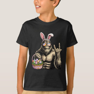 Camiseta Huevo de Pascua divertido Bigfoot Rock Sasquatch D
