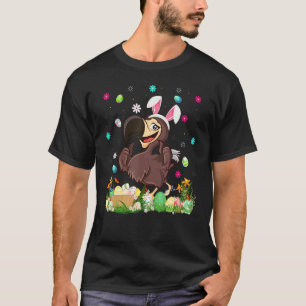 Camiseta Huevo de Pascua Divertido Dodo Bird Pascua Domingo