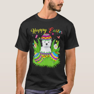 Camiseta Huevo de Pascua Flamengo Flamengo De Perro Westie 