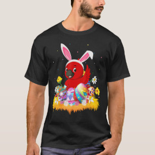 Camiseta Huevo de Pascua Gracioso Cardenal Bird Easter Sund