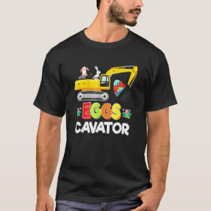 Camiseta Huevo De Pascua Para Niños Pequeños Cavador De Hue