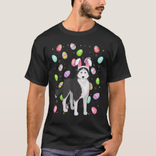Camiseta Huevo de Pascua Perro divertido Husky siberiano Do