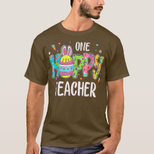 Camiseta Huevo de Pascua Un Hoppy Profesor De Hobby Bunny D