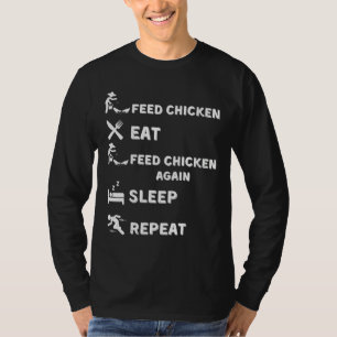 Camiseta Huevo de pollo inteligente para piensos