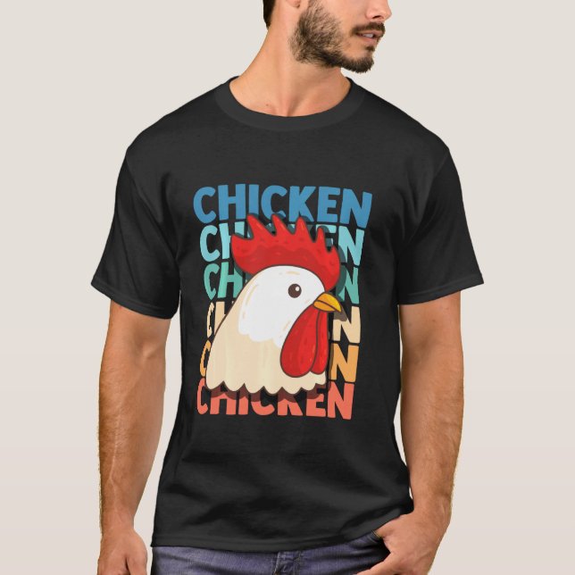 Camiseta Huevo de rebaño de pollo Hen Farmer Grower Backyar (Anverso)