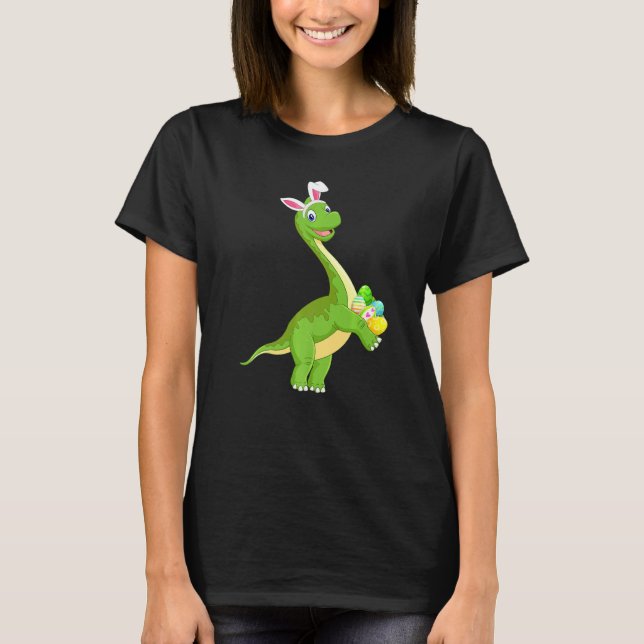 Camiseta Huevo de Semana Santa de los Dinosaurios de los Ar (Anverso)