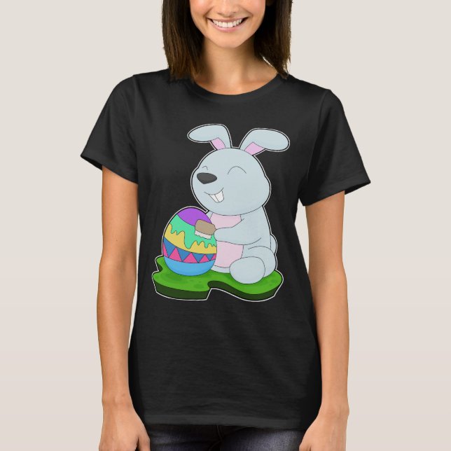Camiseta Huevo de Semana Santa en Conejo (Anverso)