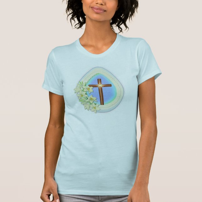 Camiseta Huevo de ventana y cruz (Anverso)