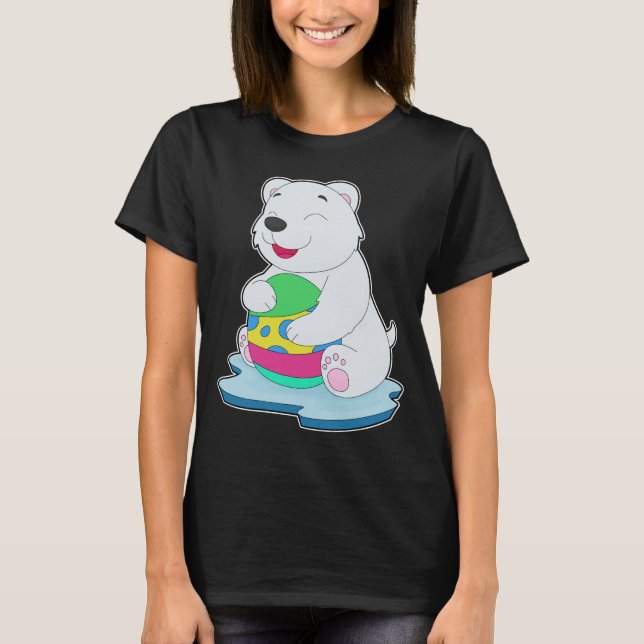 Camiseta Huevo del oso polar Semana Santa (Anverso)