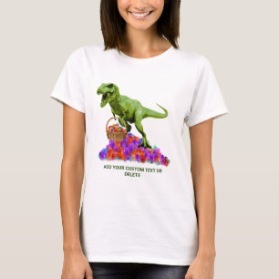 Camiseta Huevo divertido de dinosaurio de Pascua