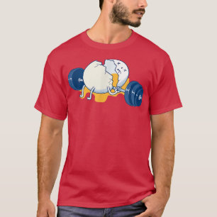 Camiseta Huevo divertido para el accidente de la elevación