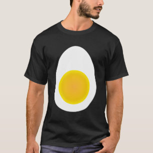 Camiseta Huevo duro hervido Halloween Huevo Y Centro Yolk