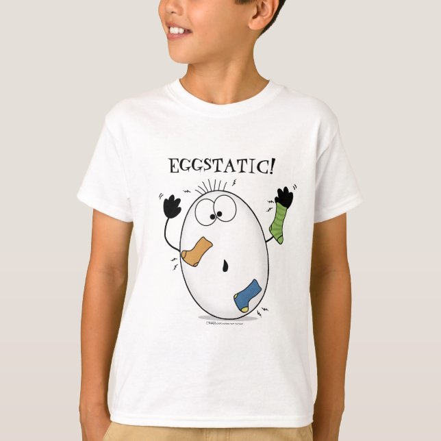 Camiseta Huevo Eggstático-Ecstático (Anverso)