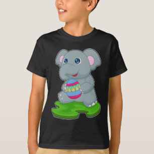 Camiseta Huevo elefante de Pascua
