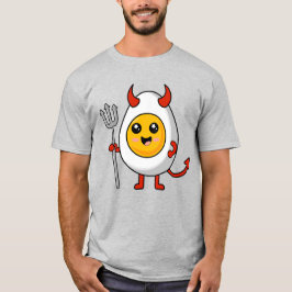 Camiseta Huevo Endiablado Kawaii Adorable